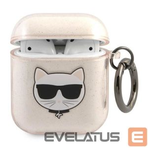 Muud kaubad Karl Lagerfeld  Karl Lagerfeld Glitter Choupette Case for AirPods 1 / 2 - Gold 