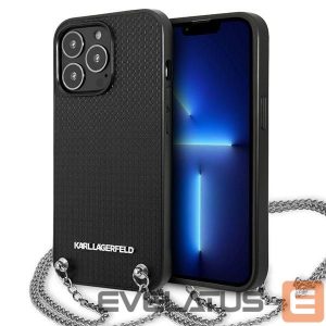 Muud kaubad Karl Lagerfeld  Karl Lagerfeld Monogram Plaque Case for iPhone 13 Pro / 13 6.1" - Blackx 