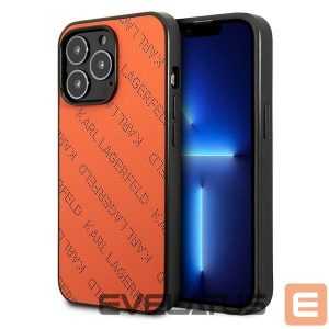 Muud kaubad Karl Lagerfeld  Karl Lagerfeld Perforated Allover Case for iPhone 13 Pro / 13 6.1" - Orange 