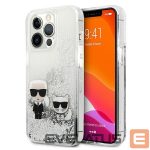 Muud kaubad Karl Lagerfeld  Karl Lagerfeld Liquid Glitter Karl&Choupette case for iPhone 13 Pro Max 6.7" - silver 