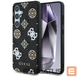 Muud kaubad Guess  Guess 4G Printed Colored Peony Pattern MagSafe case for Samsung Galaxy S25 black 