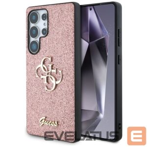 Muud kaubad Guess  Guess Fixed Glitter Big 4G Metal Logo Case for Samsung Galaxy S25 Ultra Pink 