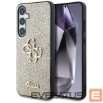 Muud kaubad Guess  Guess Fixed Glitter Big 4G Metal Logo case for Samsung Galaxy S25 gold 
