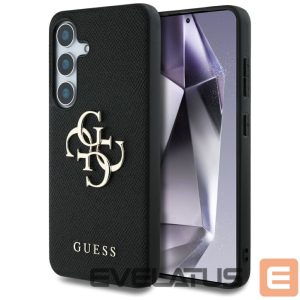 Muud kaubad Guess  Guess Grained Big 4G Logo Small Classic Logo case for Samsung Galaxy S25 Plus black 