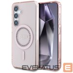 Muud kaubad Guess  Guess Rhinestones Printed Classic Logo MagSafe Samsung Galaxy S25 Case Pink 