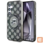 Muud kaubad Karl Lagerfeld  Case Karl Lagerfeld Button Karl&Choupette Heads On KL Pattern MagSafe Samsung Galaxy S25 black 