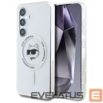 Muud kaubad Karl Lagerfeld  Case Karl Lagerfeld Button Choupette Head Printed Logo MagSafe Samsung Galaxy S25 white 