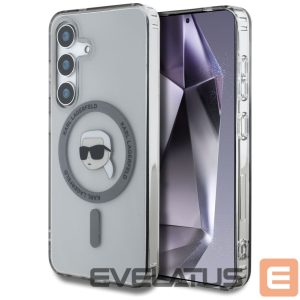 Muud kaubad Karl Lagerfeld  Case Karl Lagerfeld Button Karl Head Printed Logo MagSafe Samsung Galaxy S25 black 