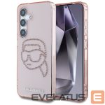 Muud kaubad Karl Lagerfeld  Karl Lagerfeld Rhinestones K. Head Logo Samsung Galaxy S25 Case Pink 