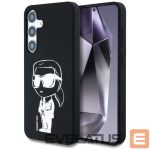 Tagakaaned Karl Lagerfeld  Case Karl Lagerfeld Silicone Graffiti Ikonik Printed Logo MagSafe Samsung Galaxy S25 black 