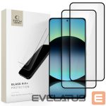 Muud kaubad Tech-Protect  Tech-Protect Glass Fit +2-Pack Tempered Glass for Xiaomi Redmi Note 14 4G / 5G - Black 
