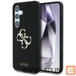 Muud kaubad Guess  Guess Silicone Big 4G Logo Bottom Script case for Samsung Galaxy S25 - black 