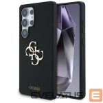 Muud kaubad Guess  Guess Silicone Big 4G Logo Bottom Script case for Samsung Galaxy S25 Ultra - black 