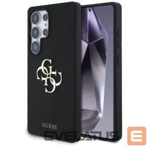 Muud kaubad Guess  Guess Silicone Big 4G Logo Bottom Script case for Samsung Galaxy S25 Ultra - black 