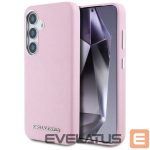 Muud kaubad Karl Lagerfeld  Karl Lagerfeld Saffiano Full Wrapped Elongated Metal Logo MagSafe Case for Samsung Galaxy S25+ - Pink 