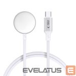 Muud kaubad Tech-Protect  Tech-Protect UltraBoost USB-C Inductive Charger for Apple Watch 1m - White 
