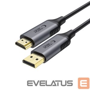 Muud kaubad Tech-Protect  Tech-Protect UltraBoost DisplayPort / HDMI 2.0 Cable 4K 60Hz 2m - Black 