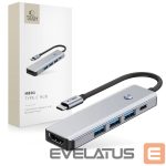Muud kaubad Tech-Protect  Tech-Protect HB01 HUB Adapter 5in1 USB-C + USB3.0 + HDMI 4K 60Hz + PD100W - gray 