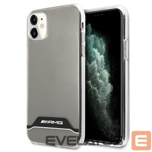 Muud kaubad Mercedes-Benz  AMG Electroplate Black&White Case for iPhone 11 / XR 6.1" - Transparent 