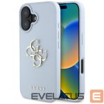 Muud kaubad Guess  Guess Grained Big 4G Logo Small Classic Logo case for iPhone 16 - blue 