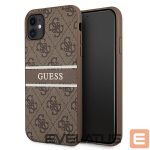 Muud kaubad Guess  Guess 4G Stripe case for iPhone 11 / Xr 6.1" - brown 
