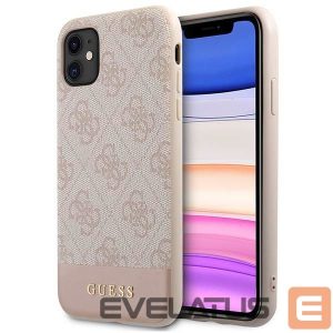 Muud kaubad Guess  Guess 4G Stripe Collection Case for iPhone 11 / Xr 6.1" - Pink 