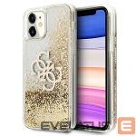 Muud kaubad Guess  Guess 4G Big Liquid Glitter case for iPhone 11 6.1" / Xr - gold 
