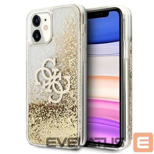 Muud kaubad Guess  Guess 4G Big Liquid Glitter case for iPhone 11 6.1" / Xr - gold 