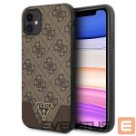 Muud kaubad Guess  Guess 4G Triangle Collection case for iPhone 11 6.1" / Xr 6.1" - brown 