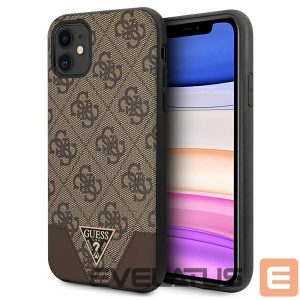 Muud kaubad Guess  Guess 4G Triangle Collection case for iPhone 11 6.1" / Xr 6.1" - brown 