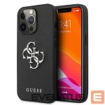 Muud kaubad Guess  Guess Saffiano 4G Metal Logo case for iPhone 13 Pro / 13 6.1" - black 