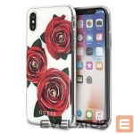 Muud kaubad Guess  Guess Flower Desire Red Rose iPhone X Case - Transparent 