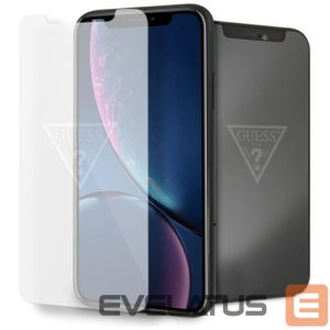 Muud kaubad Guess  Guess Invisible Logo Tempered Glass for iPhone Xr 