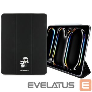 Muud kaubad Karl Lagerfeld  Karl Lagerfeld Saffiano Magnetic Karl & Choupette iPad Pro 13" 2024 Book Cover Case - Black 