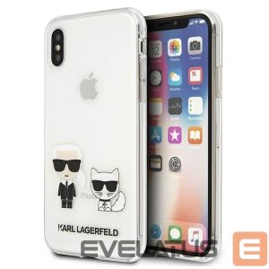 Muud kaubad Karl Lagerfeld  Karl Lagerfeld Karl & Choupette iPhone Xs Max Case - Transparent 