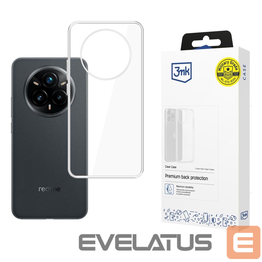 Muud kaubad 3MK 3mk Clear Case for Realme 14 Pro+ - Transparent