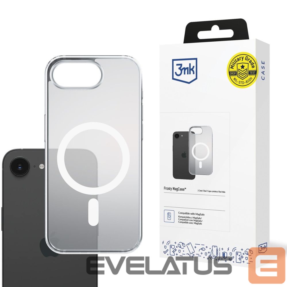 Muud kaubad 3MK 3mk Frosty MagCase for Apple iPhone 16E - white