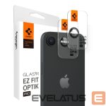 Muud kaubad Spigen  Spigen Optik Pro GLAS.TR "Ez Fit" Camera Cover 2-pack for iPhone 16e / 17e - Black 