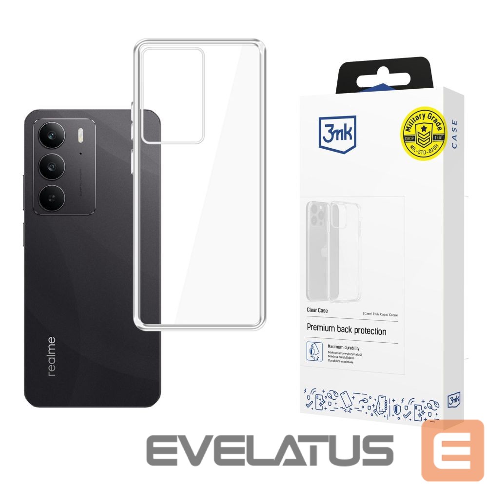 Muud kaubad 3MK 3mk Clear Case for Realme C75 - Transparent