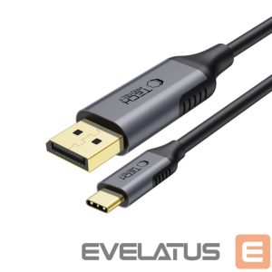 Muud kaubad Tech-Protect  Tech-Protect UltraBoost USB-C to DisplayPort 1.4 8K 60Hz Cable 180cm - Black 