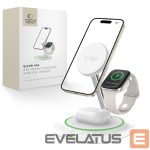 Muud kaubad Tech-Protect  Tech-Protect QI15W-A46 3in1 Magnetic MagSafe Inductive Charger - White 