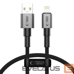 Muud kaubad Tech-Protect  Tech-Protect Ultraboost DNA USB-A / Lightning cable 12W/2.4A 25 cm - gray 
