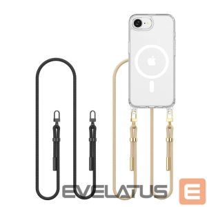 Muud kaubad Tech-Protect  Tech-Protect FlexAir Chain MagSafe Case for iPhone 16e / 17e - Black and Beige 