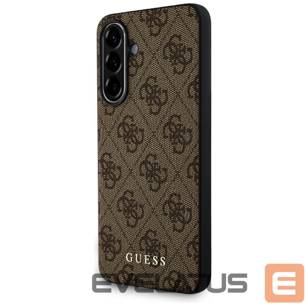 Muud kaubad Guess Guess 4G Metal Gold Logo Case for Samsung Galaxy A36 - Brown