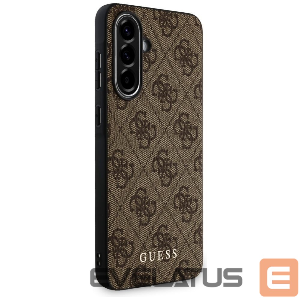 Muud kaubad Guess Guess 4G Metal Gold Logo Case for Samsung Galaxy A36 - Brown
