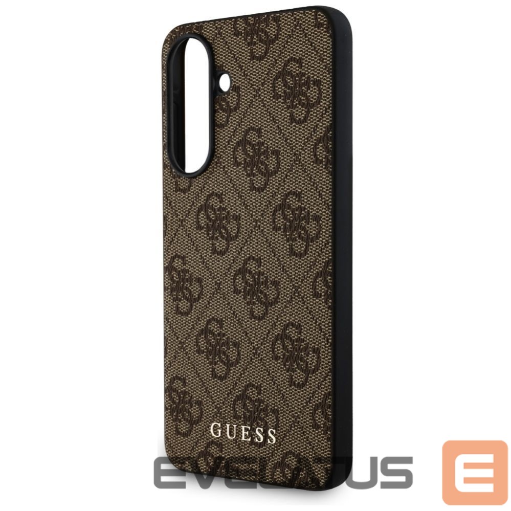 Muud kaubad Guess Guess 4G Metal Gold Logo Case for Samsung Galaxy A36 - Brown