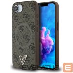 Muud kaubad Guess  Guess 4G Ring Triangle Logo MagSafe iPhone 16e Case - Brown 
