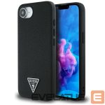 Muud kaubad Guess  Guess Grained Triangle MagSafe case for iPhone 16e - black 