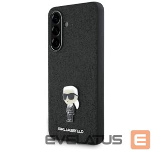 Muud kaubad Karl Lagerfeld  Karl Lagerfeld Fixed Glitter Ikonik Logo Metal Pin Case for Samsung Galaxy A36 - Black 