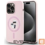 Muud kaubad Karl Lagerfeld  Karl Lagerfeld Silicone Karl&Choupette MagSafe Case for iPhone 14 Pro Max - Pink 